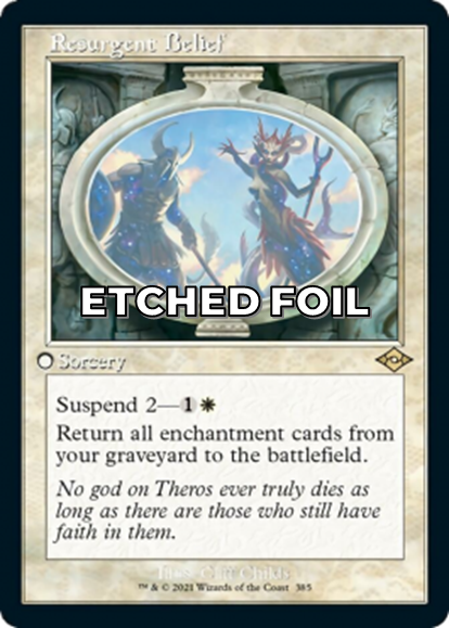 Showcase Foil-etched