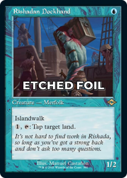 Showcase Foil-etched