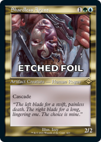 Showcase Foil-etched