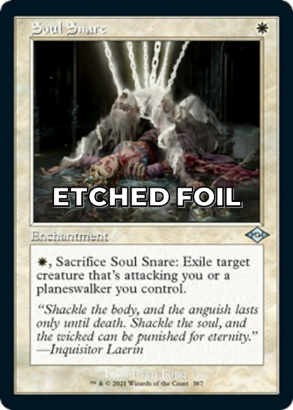Showcase Foil-etched