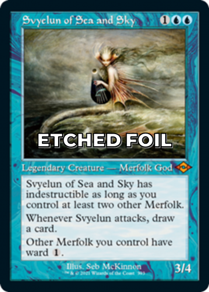 Showcase Foil-etched