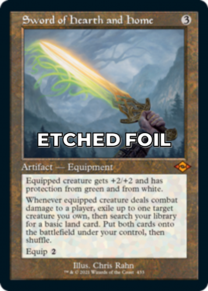 Showcase Foil-etched