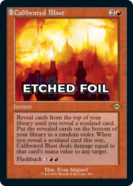 Showcase Foil-etched