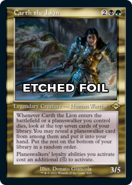 Showcase Foil-etched