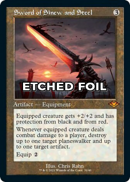 Foil-etched