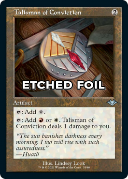 Foil-etched