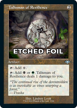 Foil-etched