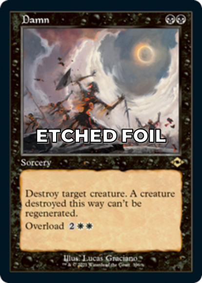 Showcase Foil-etched