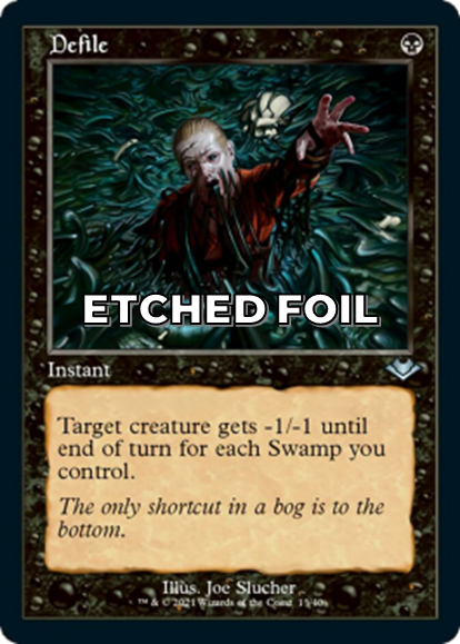 Foil-etched