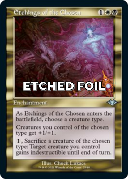 Foil-etched