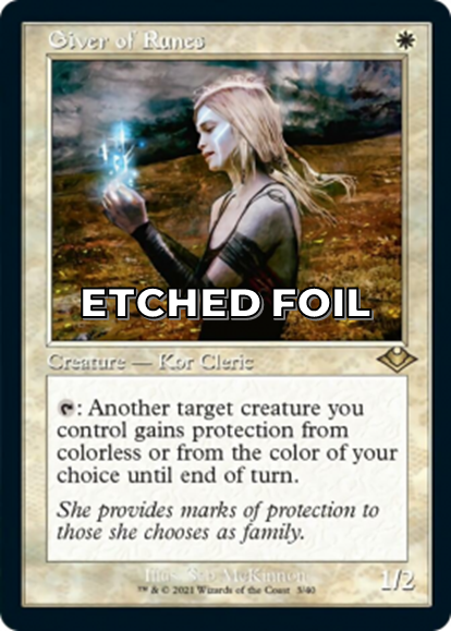 Foil-etched