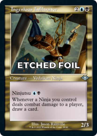 Foil-etched