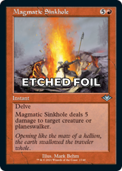 Foil-etched