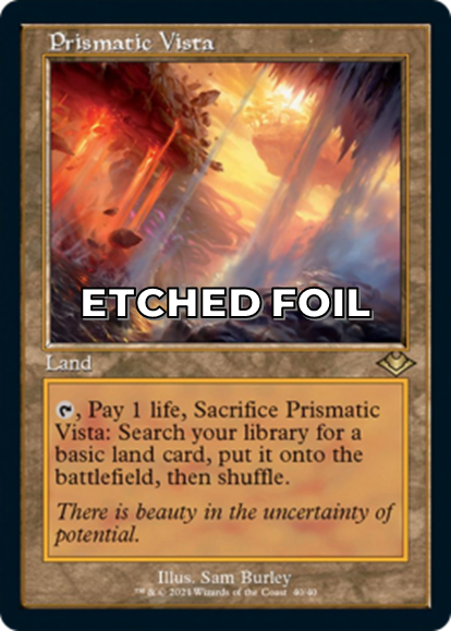 Foil-etched
