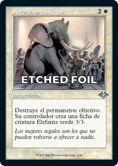 Foil-etched