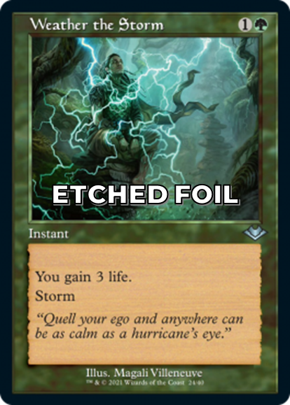 Foil-etched
