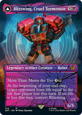 Version shattered foil