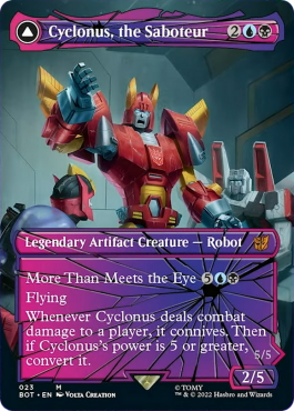 Version shattered foil