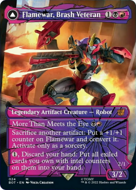 Shattered foil version