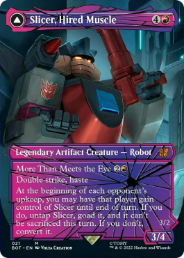 Version shattered foil