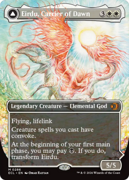 ** Eirdu, Carrier of Dawn // Isilu, Carrier of Twilight