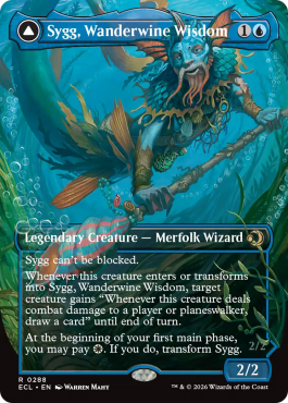 ** Sygg, Wanderwine Wisdom // Sygg, Wanderbrine Shield
