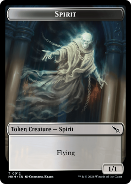 Spirit (1/1, white and black)