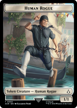 Human Rogue (1/1, white)
