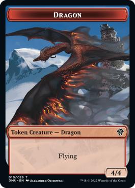 Dragon (4/4, flying)