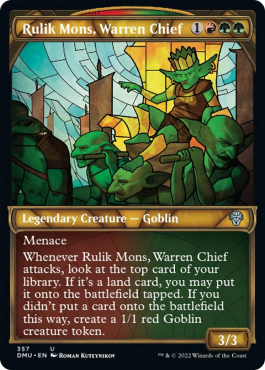 Showcase foil texturé