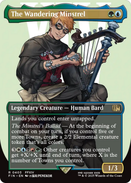 Borderless Character