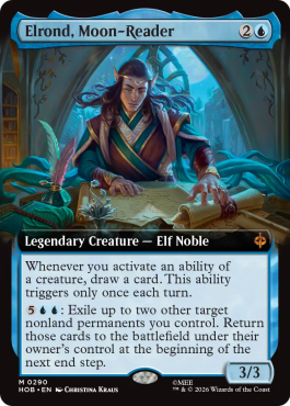 Elrond, lecteur lunaire
