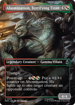 Abomination, titan terrifiant