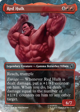 Hulk rouge