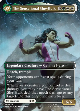 Jennifer Walters // The Sensational She-Hulk - Magic card (77463