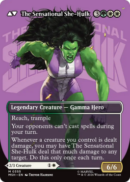 Jennifer Walters // The Sensational She-Hulk - Magic card (77463