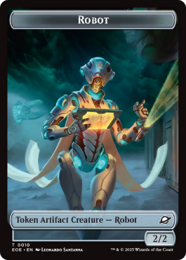 Robot // Emblem Tezzeret, Cruel Captain