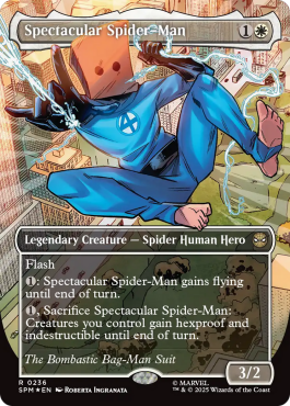 Textured Foil Borderless Costume Change