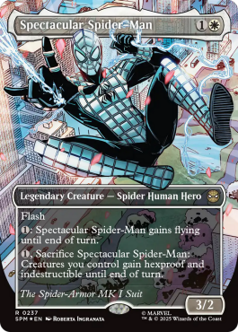 Textured Foil Borderless Costume Change