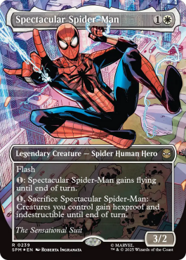 Textured Foil Borderless Costume Change