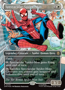 Textured Foil Borderless Costume Change