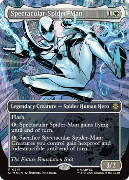 Textured Foil Borderless Costume Change