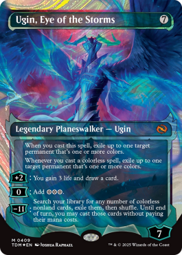 Halo Foil Ghostfire Card