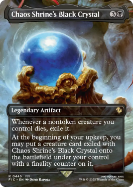 ** Chaos Shrine's Black Crystal