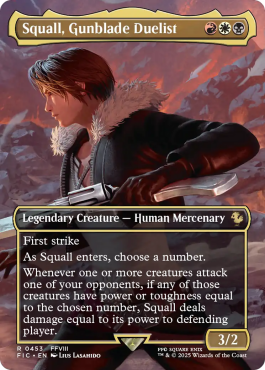 ** Squall, Gunblade Duelist