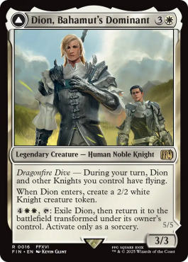 Dion, Émissaire de Bahamut / Bahamut, Primordial de la lumière