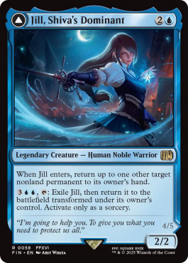 Jill, Émissaire de Shiva / Shiva, Primordiale de la glace
