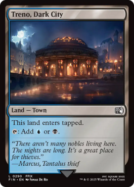 Tréno, la ville nocturne