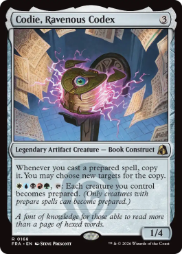 Codie, Ravenous Codex