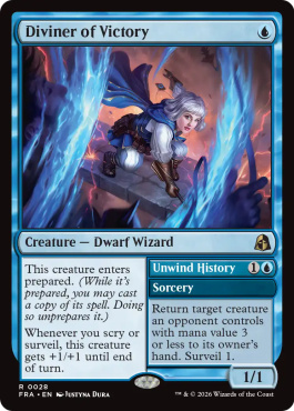 Diviner of Victory // Unwind History